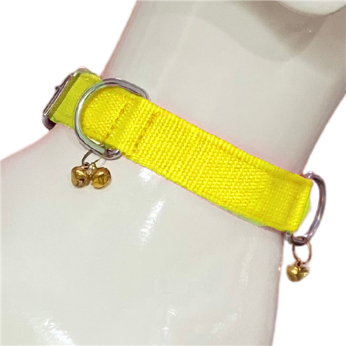 Adjustable Nylon Puppy Collar with Bell