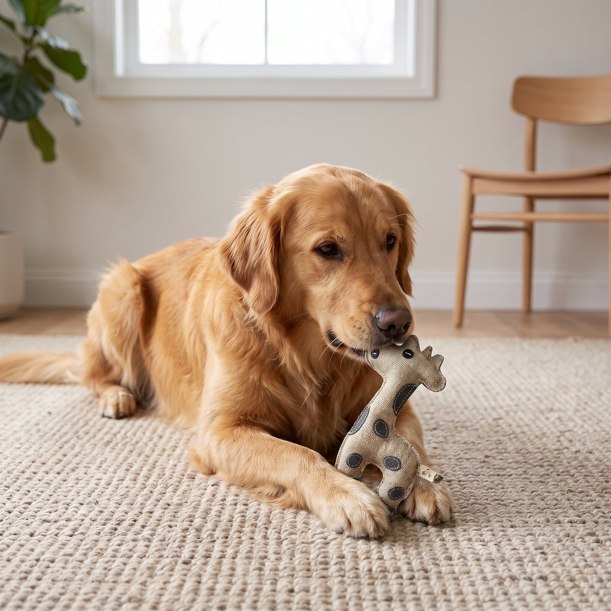 Giraffe Rope Toy for Dogs