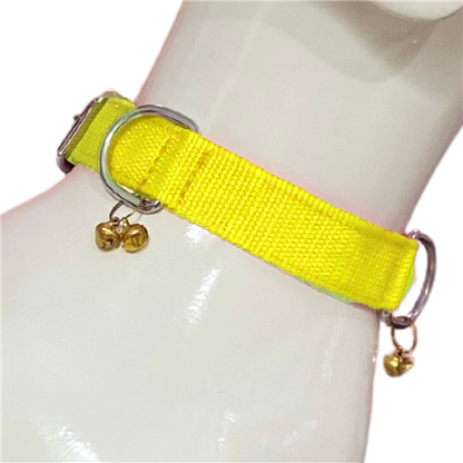 Adjustable Nylon Puppy Collar with Bell
