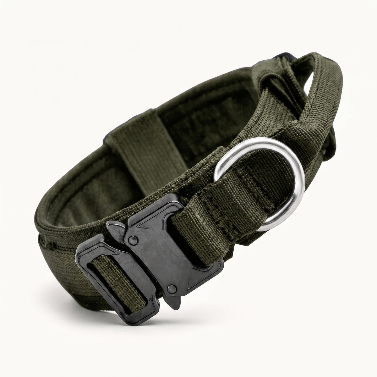 Heavy-Duty Tactical Dog Collar with Control Handle