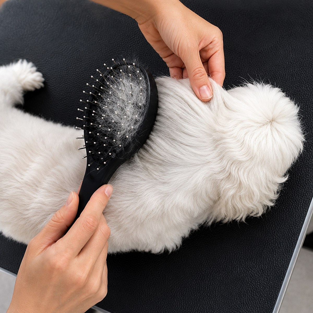 Double-Sided Pet Grooming Brush