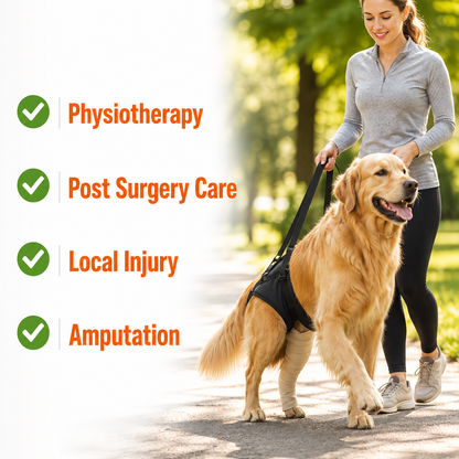 Adjustable Dog Rear Leg Support Harness