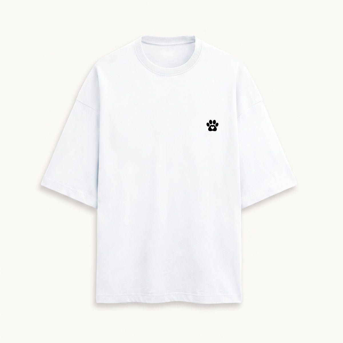 Less People More Paws – Unisex Oversized Terry Tee
