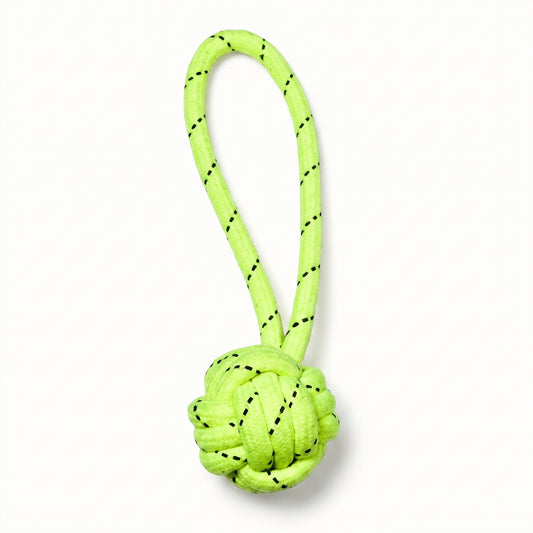 Cotton Single-Knot Tug Rope Toy for Dogs