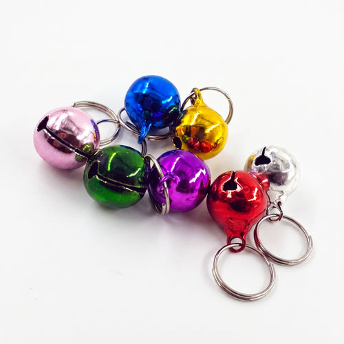 Pet Collar Bells – Multicolour Pack of 4