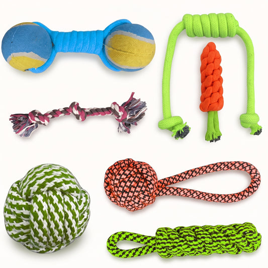 Dog Rope Toy Combo Set