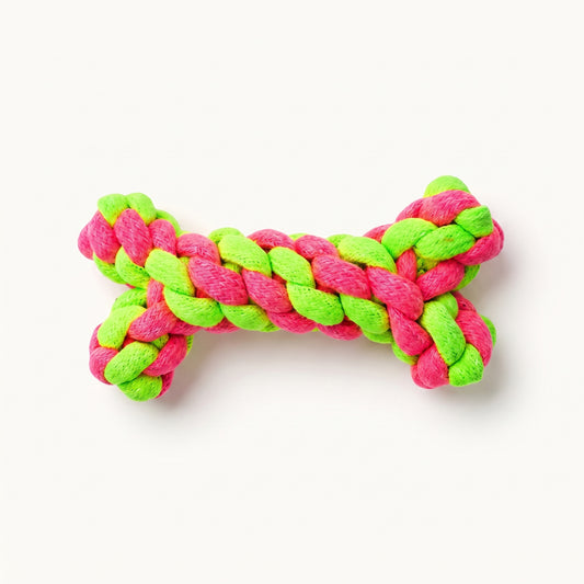Cotton Bone Rope Toy for Dogs