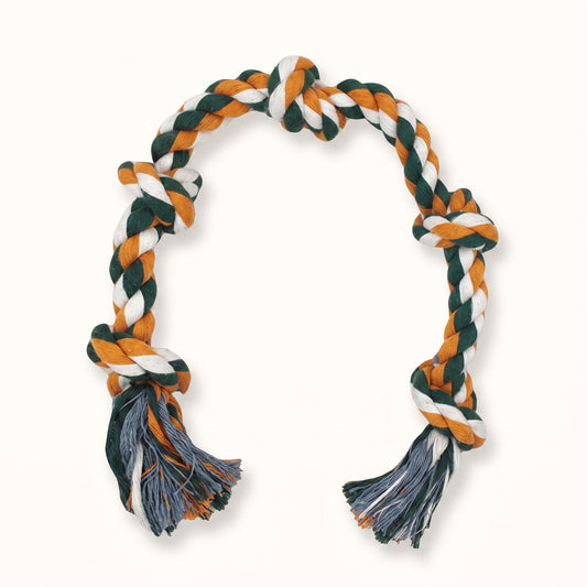 Cotton Knotted Rope Toy for Dogs