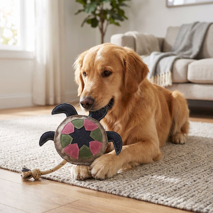 Turtle Rope Toy for Dogs