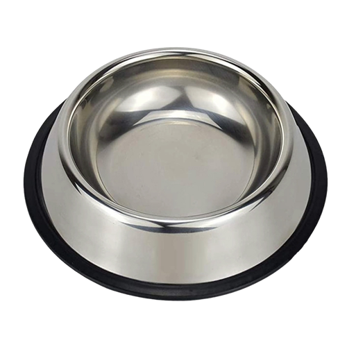 Stainless Steel Food/Water Feeding Bowl for Dogs & Puppies
