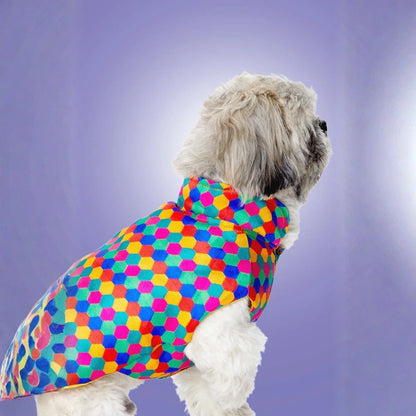 Polka Dots Kurta – Stylish & Comfortable Dog Traditional Wear