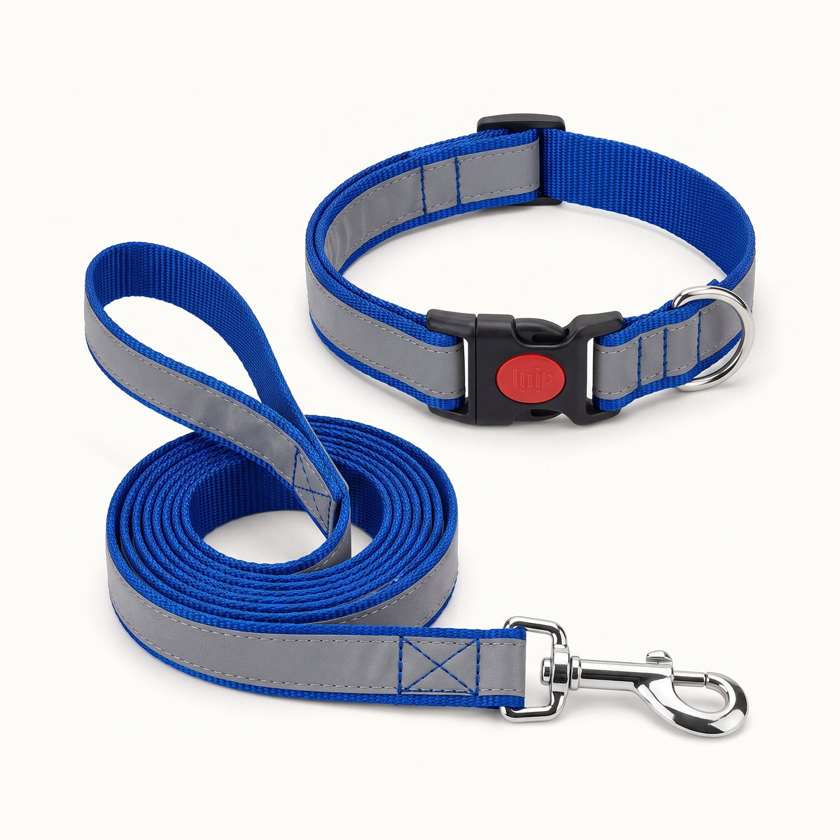 Reflective Dog Collar & Leash Set