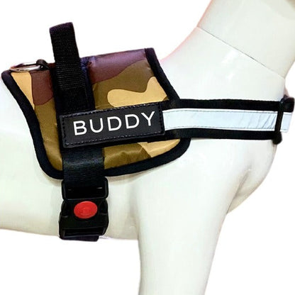 Adjustable Padded Dog Vest Harness