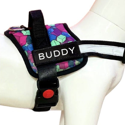 Adjustable Padded Dog Vest Harness
