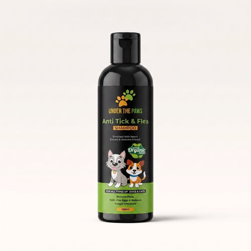 Anti-Tick & Flea Shampoo for Dogs & Cats