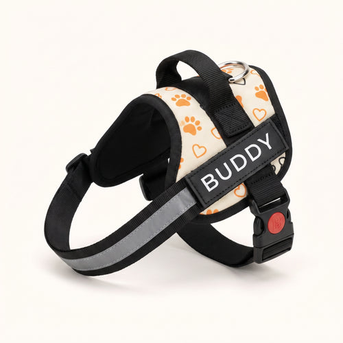Adjustable Padded Dog Vest Harness