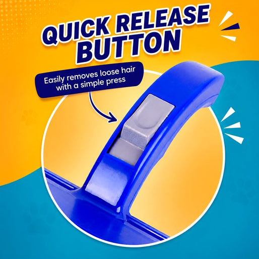 Self-Cleaning Slicker Brush for Dogs & Cats
