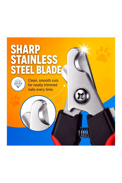 Dog Nail Cutter, Pet Nail Clipper, Claw & Nails Clippers Grinder Trimmer for Small, Medium, Large Dogs, Pack Of 1 piece