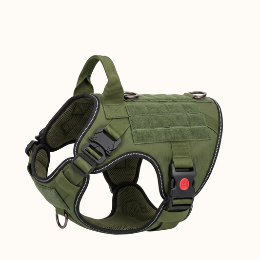 Adjustable Tactical Dog Harness with Control Handle