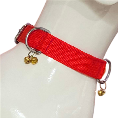 Adjustable Nylon Puppy Collar with Bell